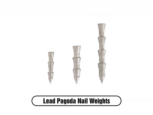 Lead Pagoda Nail Weight (6-Pack)